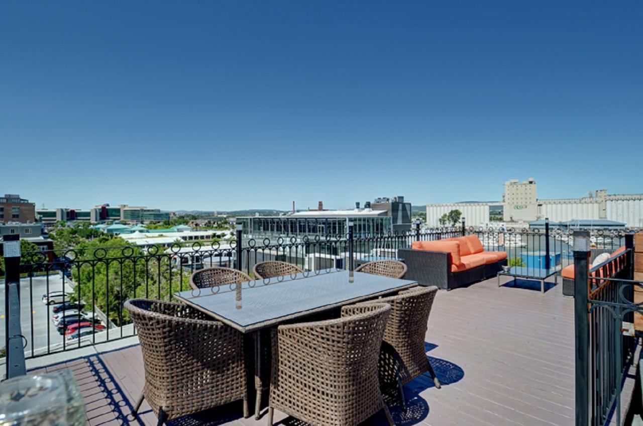 Les Immeubles Charlevoix - Le 1175 Apartment ควิเบกซิตี้ ภายนอก รูปภาพ